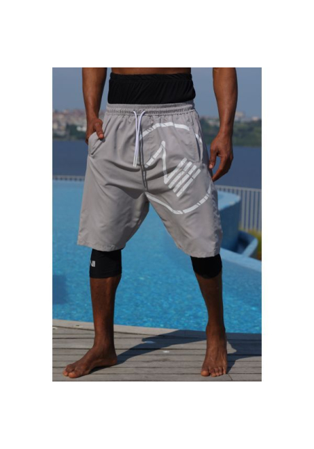 Short de bain Clyde large et long Na3im