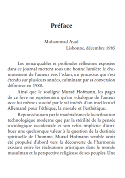 Journal d'un musulman Allemand - Murad Wilfried Hofmann - éditions Héritage - 2
