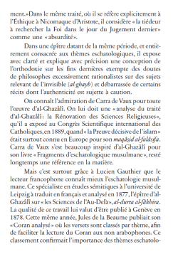 La perle précieuse - Traité d'eschatologie de l'imam Ghazali - Héritage - 3