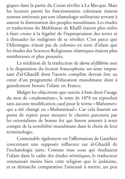 La perle précieuse - Traité d'eschatologie de l'imam Ghazali - Héritage - 4