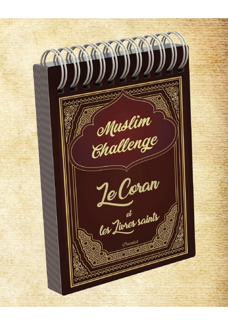 Muslim Challenge : Le Coran et les livres saints - Orientica - 2