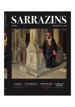 Sarrazins numéro 9 - Mamelouks, Biruni, médecine - 1