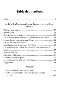 Activité de da‘wa islamiyya en France et les problèmes annexes - Muhammad Hamidullah - Héritage - 2