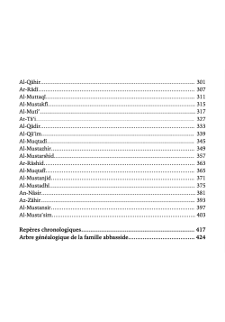 Histoire des califes abbassides - Jalal as-din as-suyuti - Ribat - 3