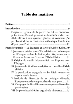 Mémoires d'Abd-el-Krim Khattabi - Héritage - 2