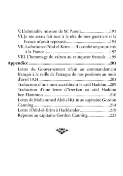 Mémoires d'Abd-el-Krim Khattabi - Héritage - 4