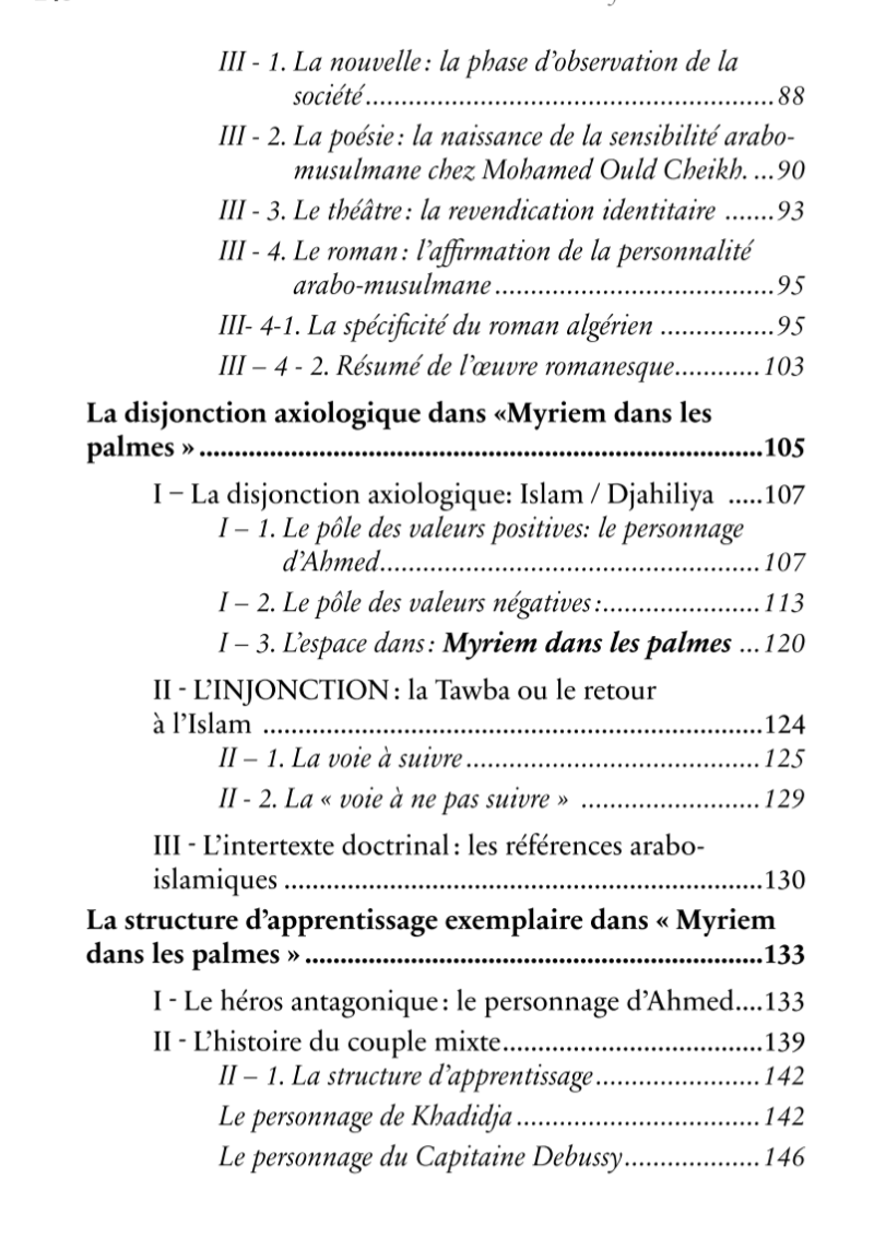 Le roman réformiste musulman d'expression française en Algérie (1919-1939) - Nadhim Chaouche - 3