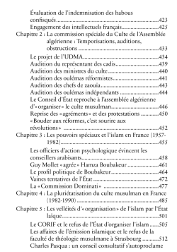 La France et ses musulmans : un siècle de politique musulmane (1895 - 2005) - Sadek Sellam - Héritage - 5