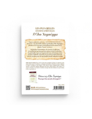 Les plus belles citations spirituelles d'ibn Taymiyya - Sâlih Ahmad al-Qhâmî - éditions al-hadîth - 2