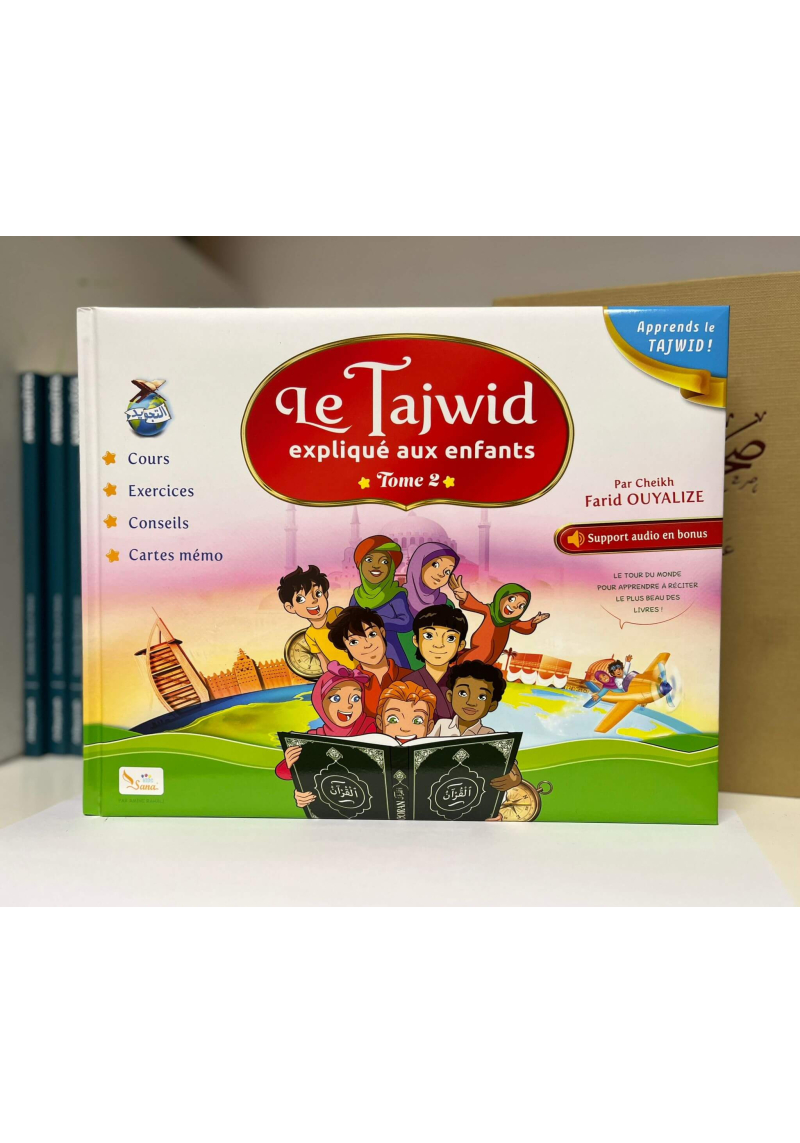Pack le Tajwid expliqué aux enfants - tome 1 & 2 - Farid Ouyalize - Sana