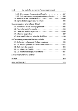 La maladie, la mort et l'accompagnement en islam : spiritualité, éthique, pratique - Mostafa Brahami - Tawhid - 6