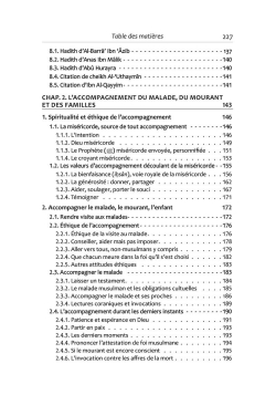La maladie, la mort et l'accompagnement en islam : spiritualité, éthique, pratique - Mostafa Brahami - Tawhid - 5