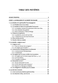 La maladie, la mort et l'accompagnement en islam : spiritualité, éthique, pratique - Mostafa Brahami - Tawhid - 3