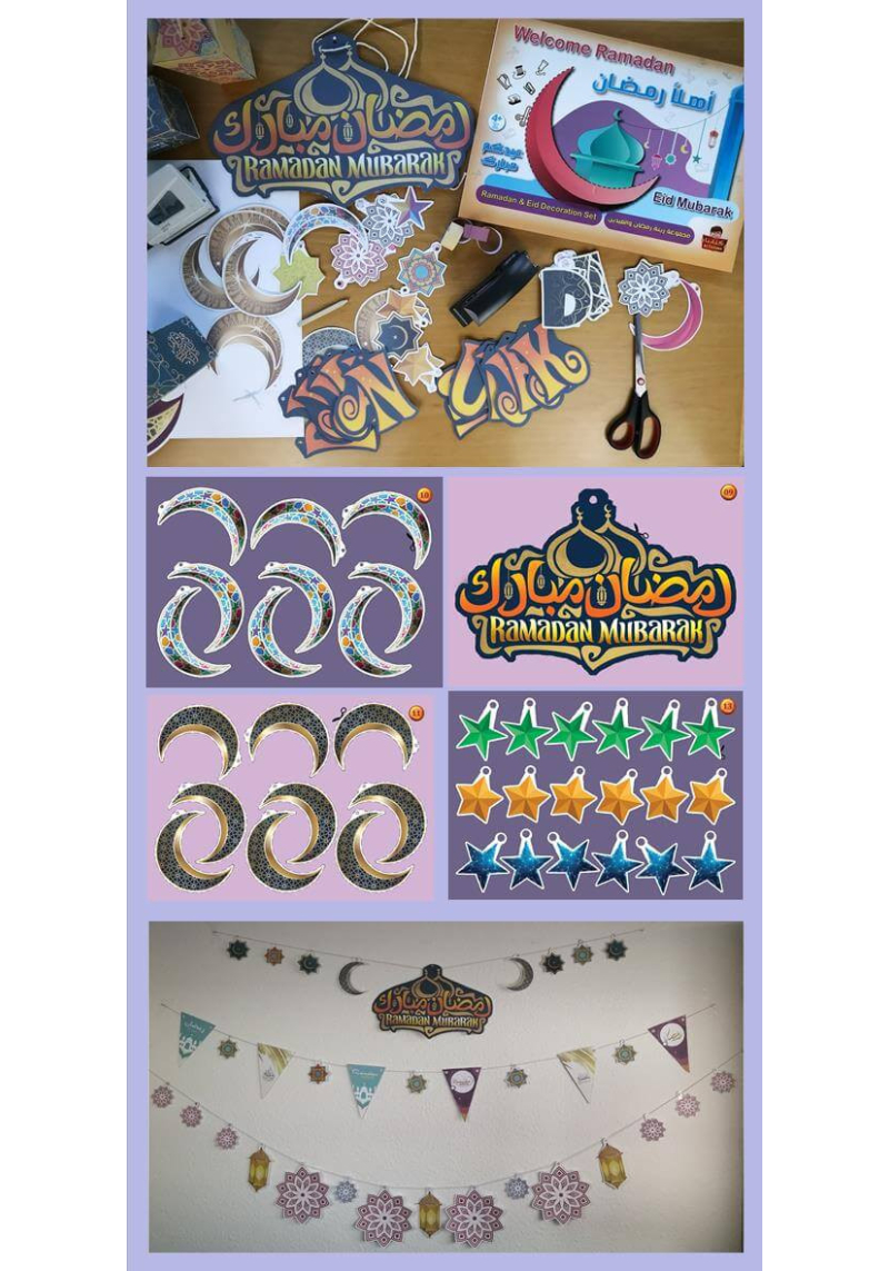 Bienvenue Ramadan : Ensemble décorations et activité islamique pour le mois de jeûne et les deux Aïd - 5
