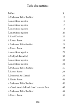 Lettres de prison (1957 - 1961) - Ahmed Taleb-Ibrahimi - Héritage