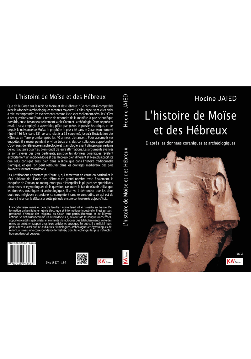L'histoire de Moïse et des Hébreux - Hocine Jaied - Ka éditions