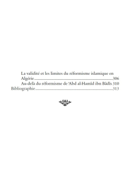'Abd Al-Hamîd Ibn Bâdîs (1889 - 1940) : idéologue du réformisme islamique - Héritage