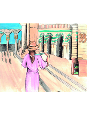 Chapeau de paille en Arabie - Fanny L. - Al Bayyinah