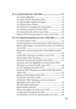 La biographie d'Ibn Taymiyya d'après Ibn Kathir - Henri Laoust - Héritage