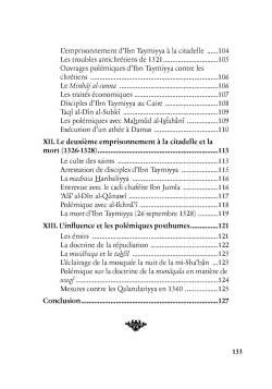 La biographie d'Ibn Taymiyya d'après Ibn Kathir - Henri Laoust - Héritage