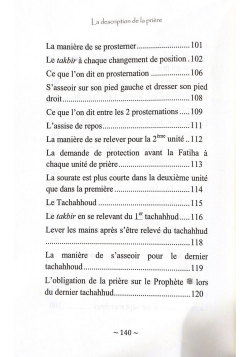 La description de la prière du noble prophète Muhammad - Taqi ud-Din al-Hilali - Dine Al Haqq