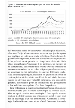 Sociologie des catastrophes - Benoit Giry - La Découverte