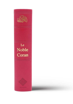 Noble Coran bilingue poche avec Codes QR - rouge - Tawhid