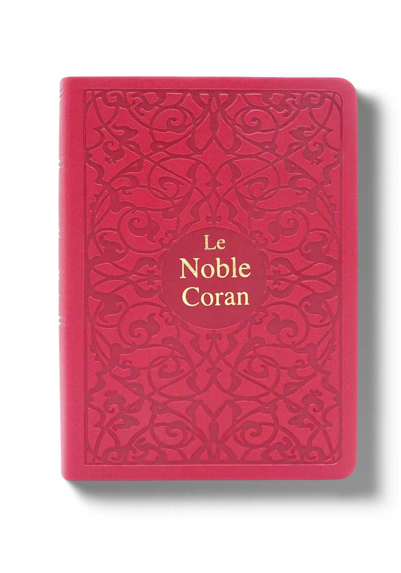 Noble Coran bilingue poche avec Codes QR - rouge - Tawhid