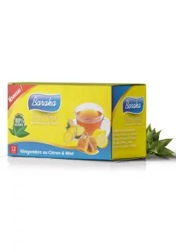 Infusion Gingembre au Citron & Miel - Baraka