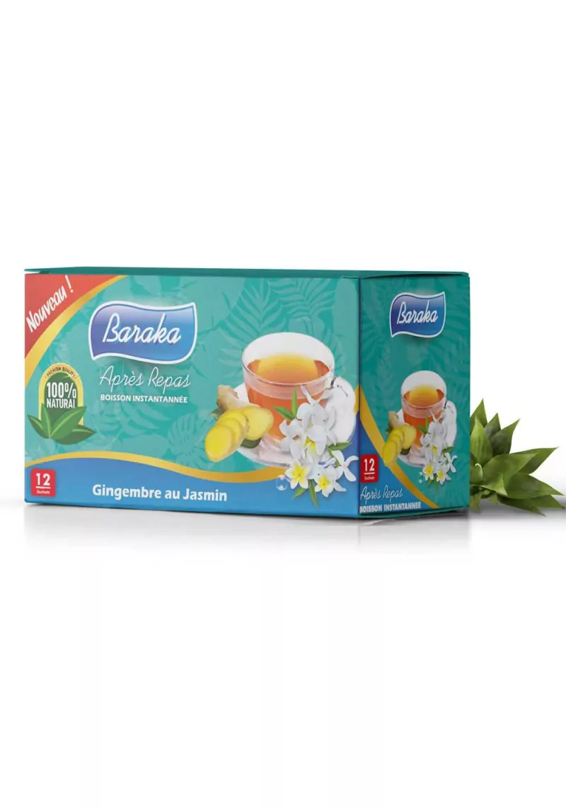 Infusion Gingembre au Jasmin - Baraka