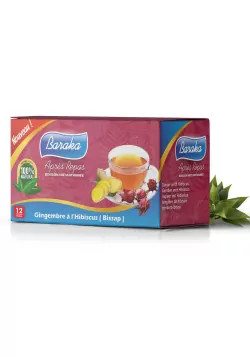 Infusion Gingembre à l'Hibiscus - Baraka