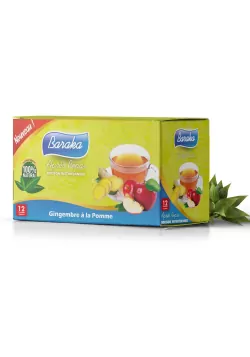 Infusion Gingembre à la Pomme - Baraka