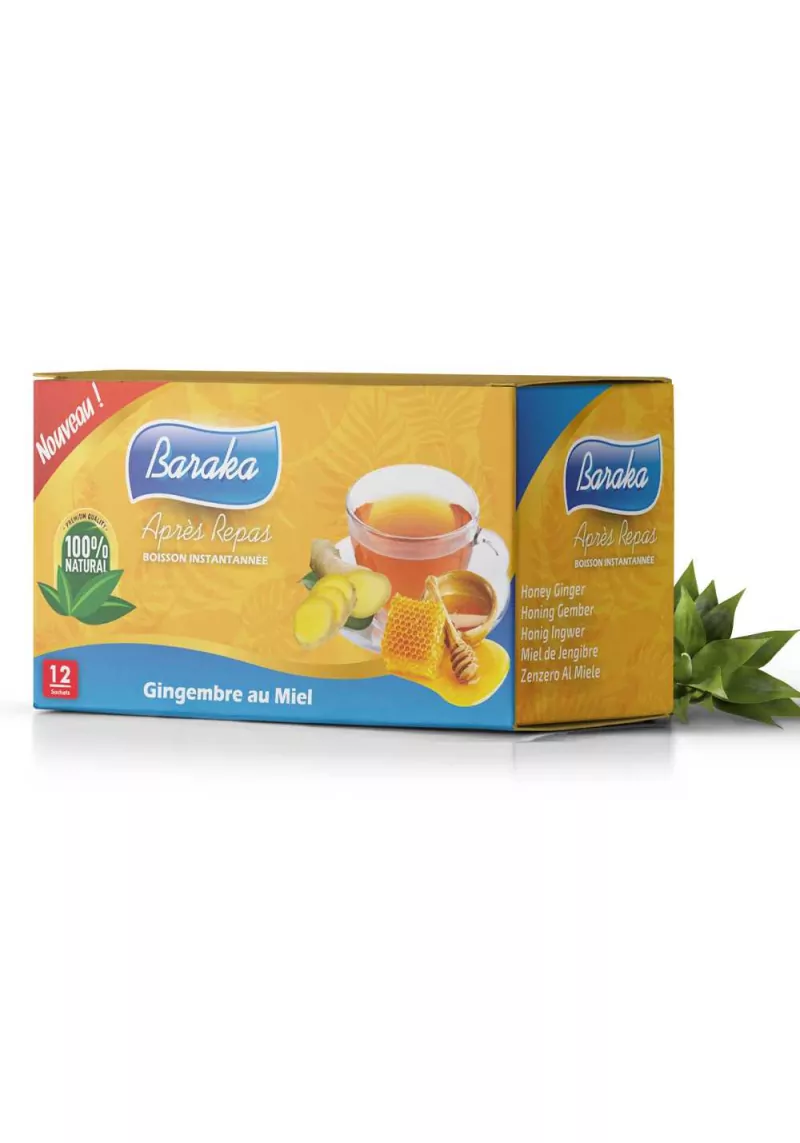 Infusion Gingembre au miel - Baraka