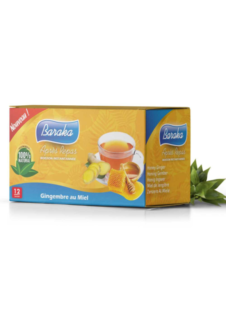 Tisane Gingembre Miel - 100% Naturelle - ASSIL