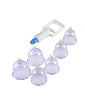 Set de 6 ventouses pour Hijama - Hacamax
