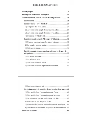 Programme quotidien pour l'étudiant en sciences religieuses - Cheikh Al Uthaymin - Imam Malik