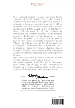 À la lumière du Coran & du Hadith - Ali Merad - Héritage