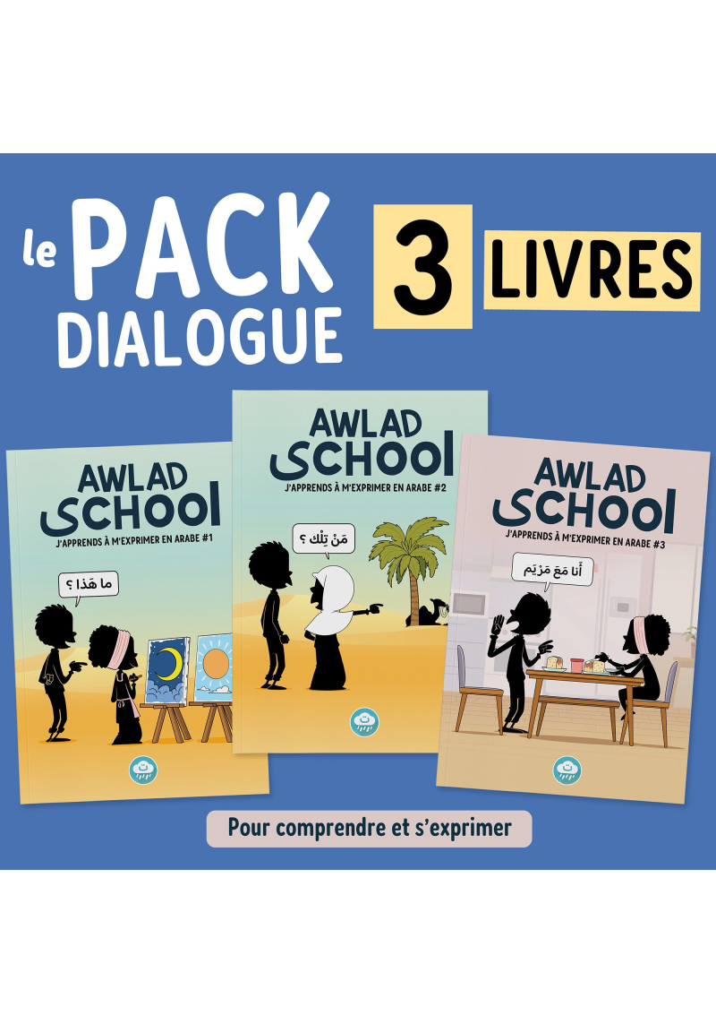 Le pack Awlad School s'exprimer (3 volumes) - Bdouin
