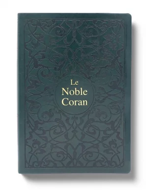 Noble Coran bilingue - vert - grand format - Tawhid
