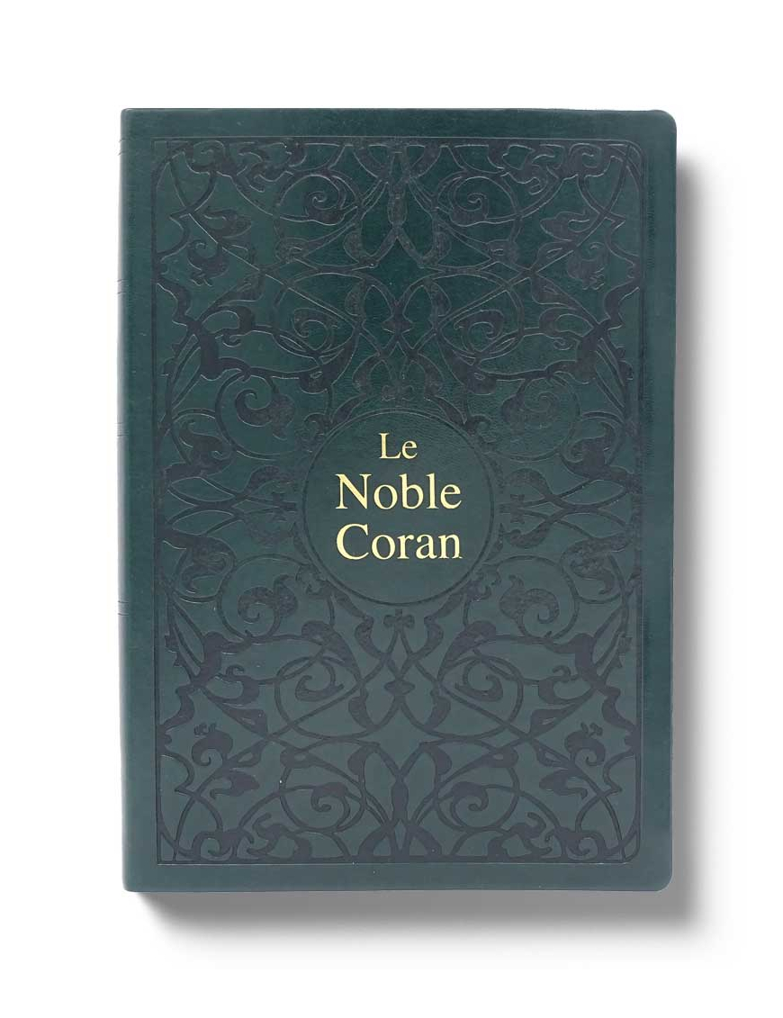 Noble Coran bilingue - vert - grand format - Tawhid