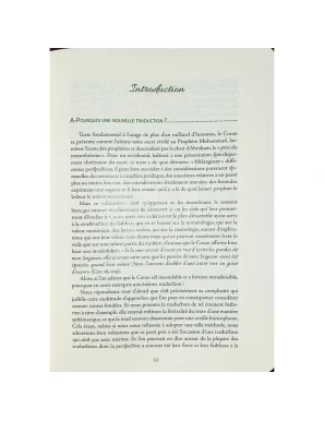 Le Coran - Traduit par Abdallah Penot - couverture daim souple - Turquoise - Sana