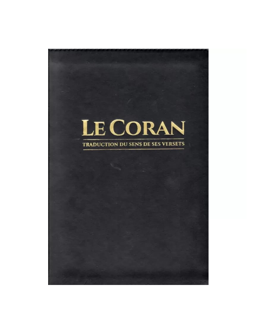 Le Coran - bilingue - grand format (27x19) - Tawbah