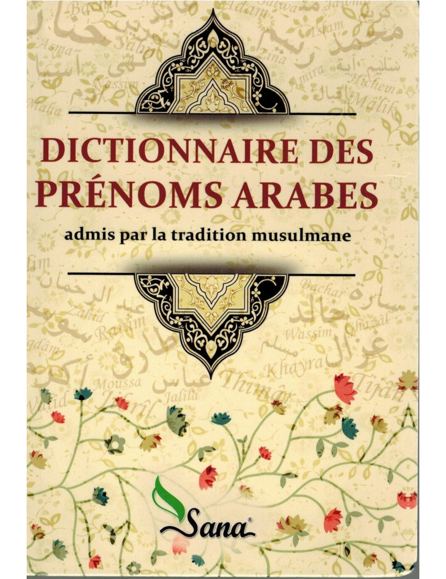 dictionnaire des prénoms arabes
