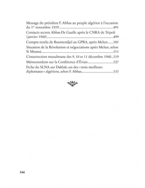 Ferhat Abbas (1899-1985) : du jeune algérien à la présidence du GPRA - Amar Naroun - Héritage