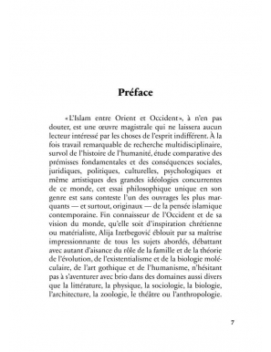 L'Islam entre Orient et Occident - Alija Izetbegovic - Héritage