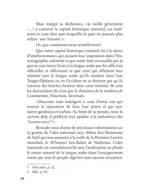 Mémoires d'un témoin du siècle : l'enfant (1905-1930) - Malek Bennabi - Héritage