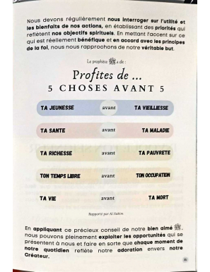 Délaisse la paresse et passe à l'action - Najette El Mouadhane - Les trésors du savoir