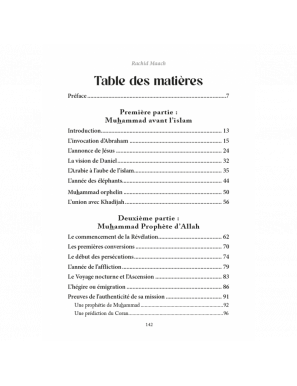 La vie de Muhammad à la lumière du Coran et des deux recueils authentiques - Rachid Maach - Al hadith