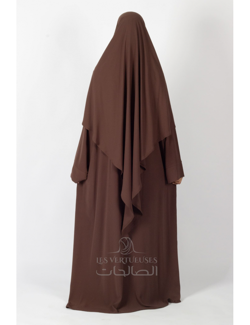 Khimar maxi pointu - Les vertueuses