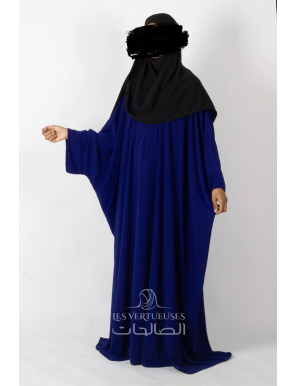 Abaya saoudienne manches boutonnées